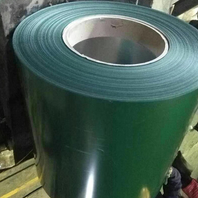 کویل فولادی سبز Ppgi 0.5mmx1300mm Z100 Z150 کویل فولادی با روکش رنگی