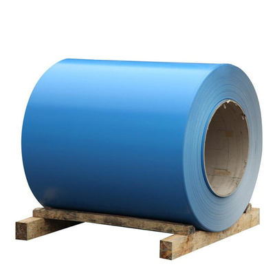 Het blauwe van de het Staalrol van ASTM PPGI Vooraf geverfte Kleur Met een laag bedekte Staal CGCC   Lassen