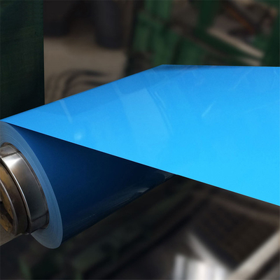 Μπλε προβερνικωμένος CGCC ντυμένος χρώμα χάλυβας σπειρών χάλυβα ASTM PPGI   Συγκόλληση