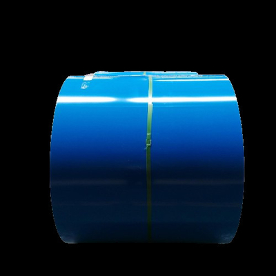 Голубая катушка CGCC ASTM PPGI стальная Prepainted сталь покрытая цветом   Заварка